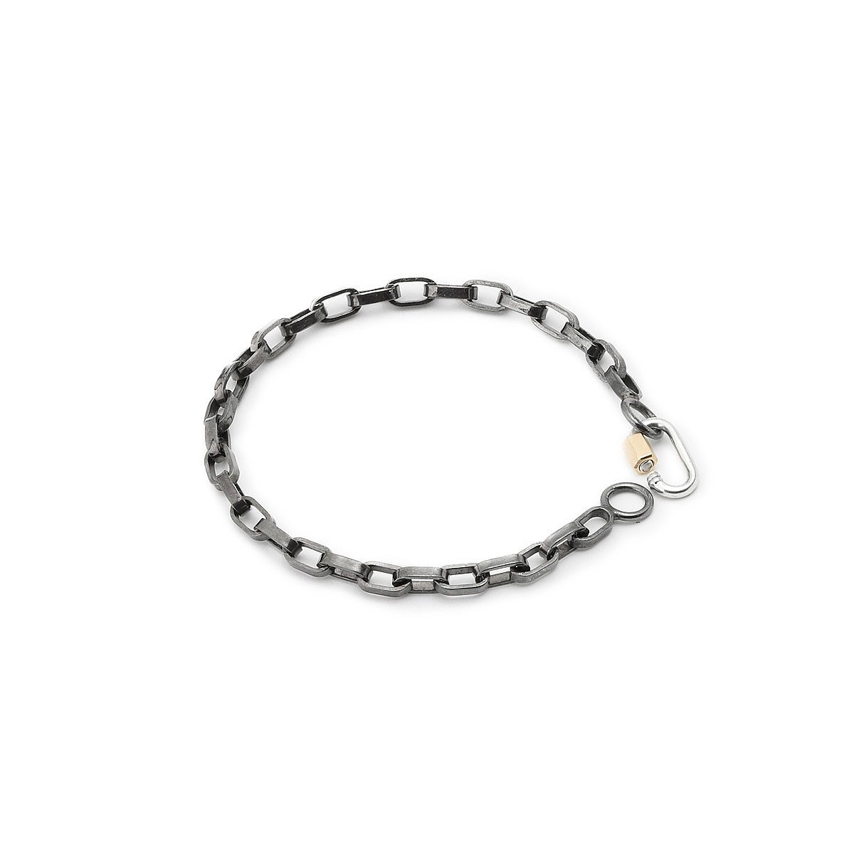 Biker Bracelet bike jewelry, carabineer