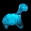 bioluminescent dinosaur