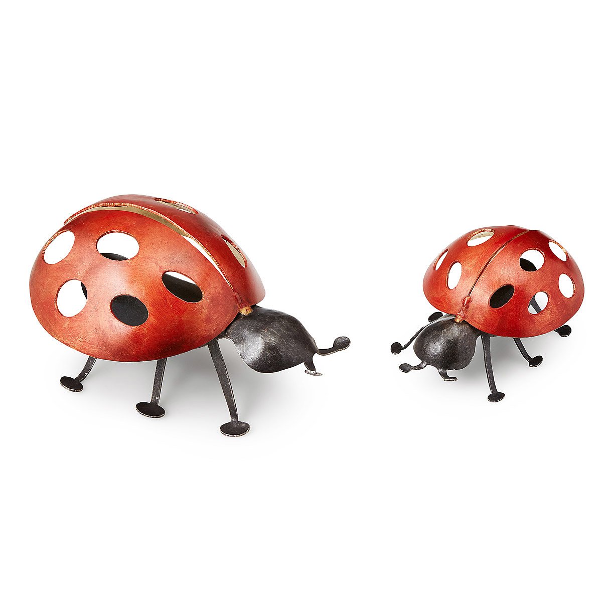 Steel Ladybug Garden Sculpture Garden Décor Sculpture Uncommongoods