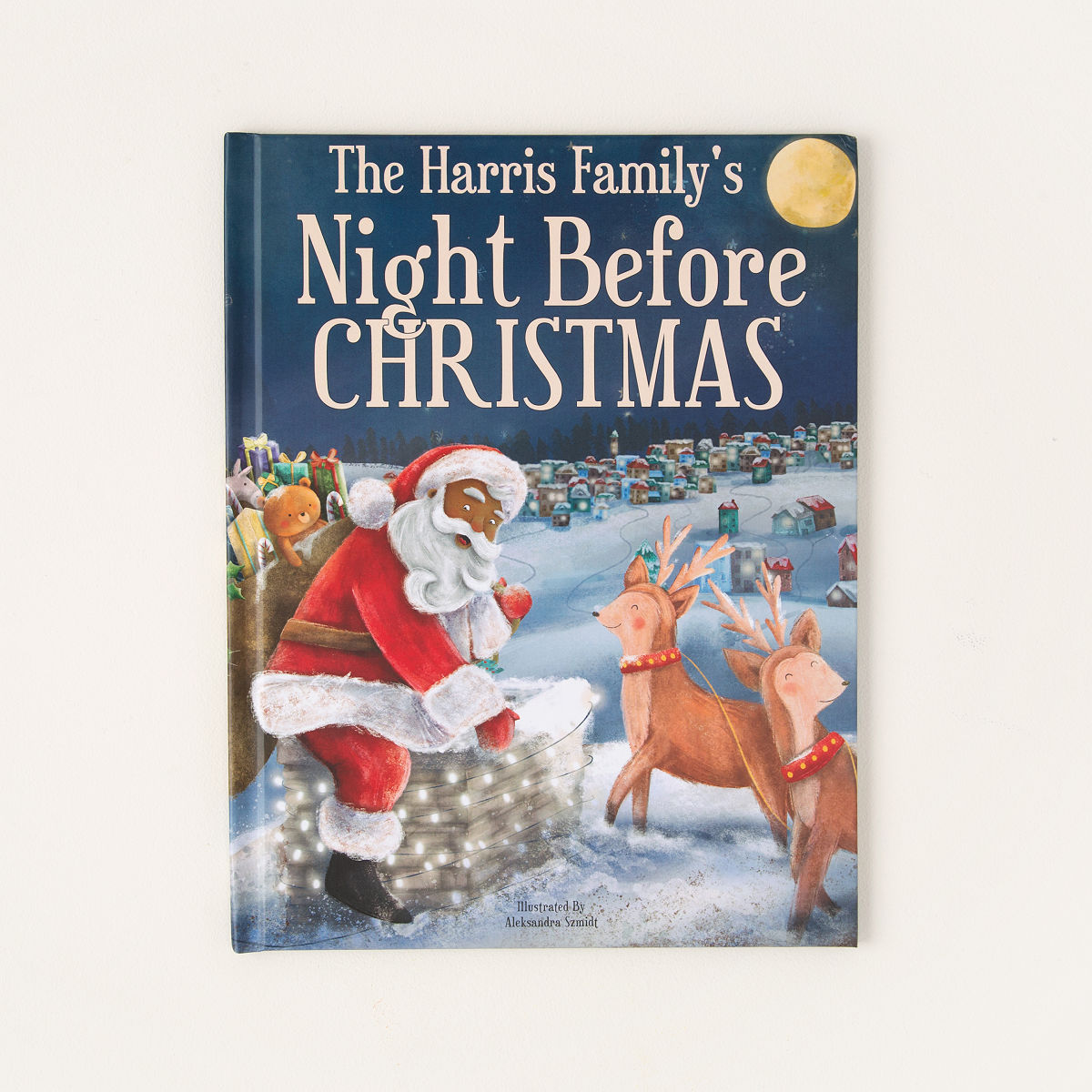 Personalized Night Before Christmas Book Custom Kids Holiday Keepsake UncommonGoods