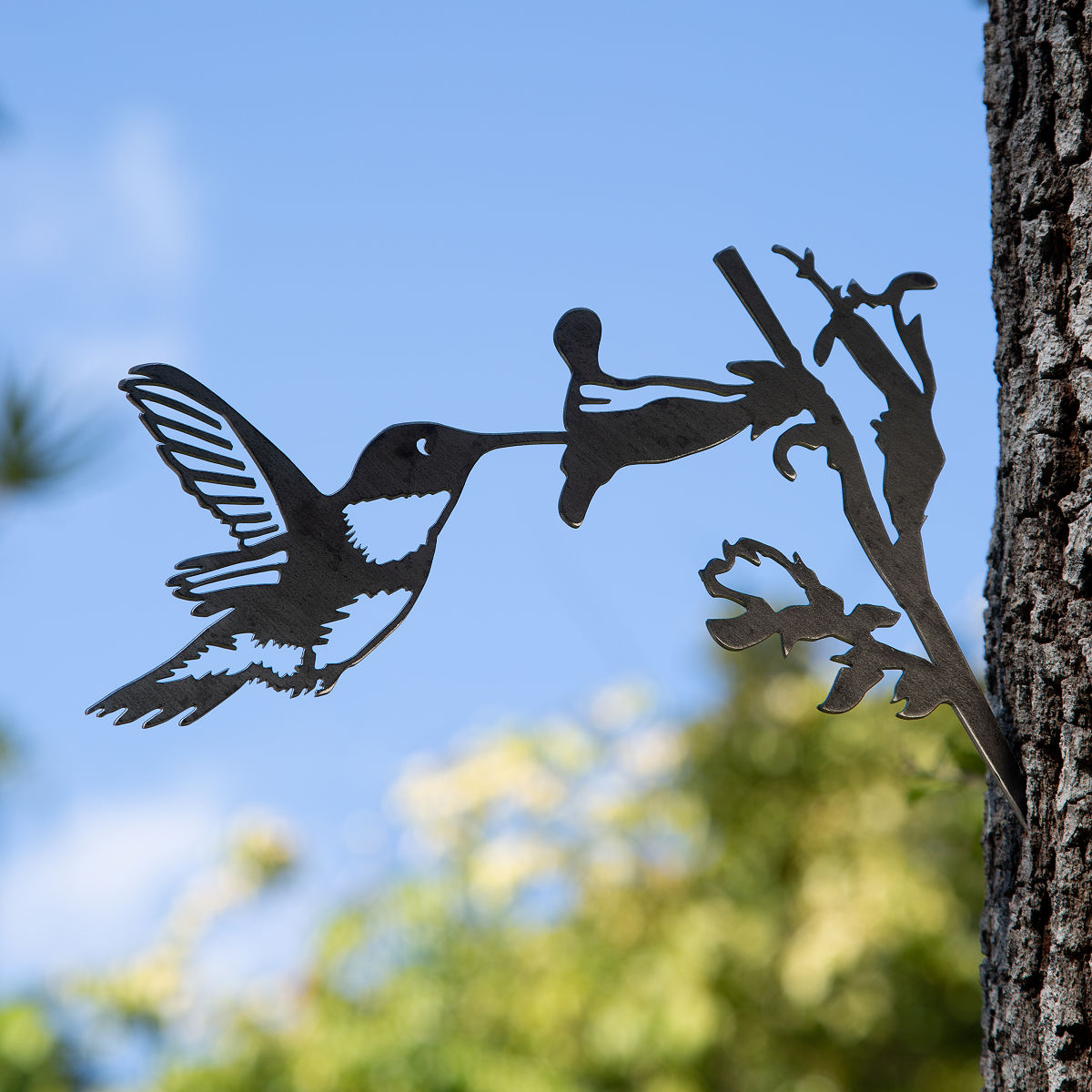 Metal Bird Sculptures | handmade bird decoration | UncommonGoods