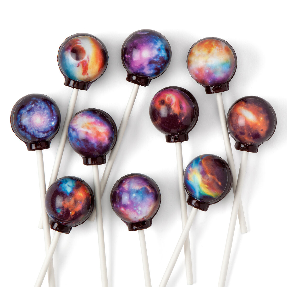 Cosmic Galaxy Lollipops | Space-Themed Candy, Space Nerd Gift 