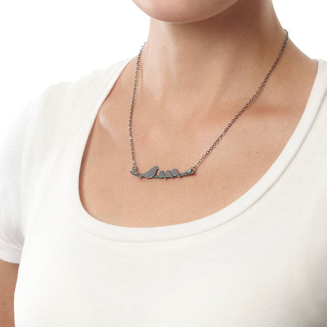 mother bird necklace