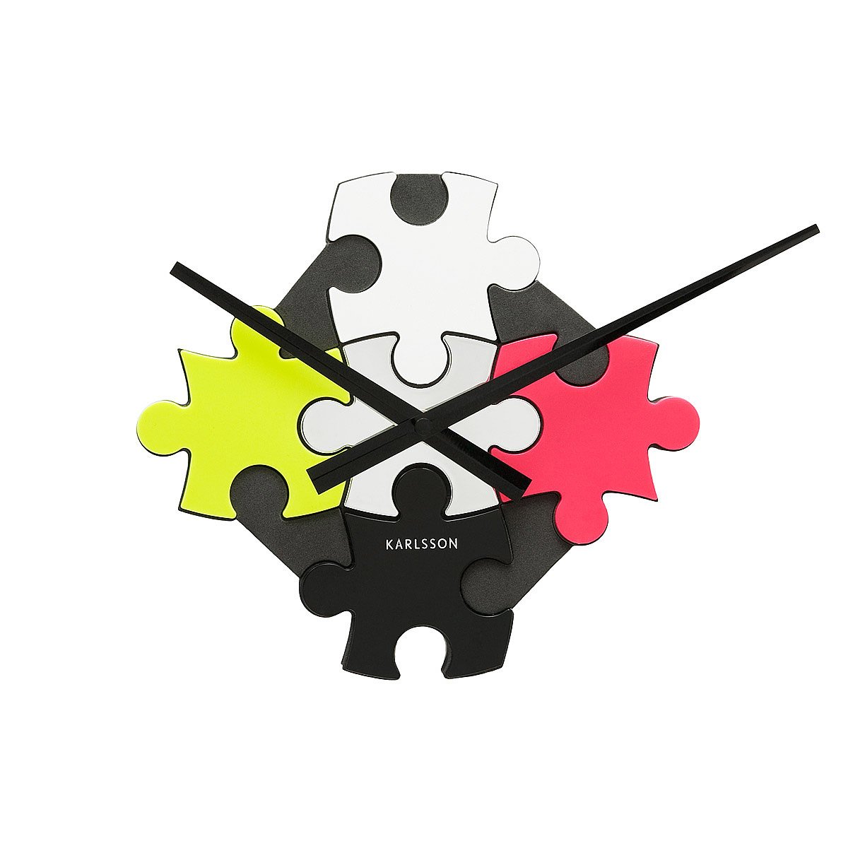 Puzzle Clock | Timepiece, Watch, Wall Piece, Custom Timepiece, Colorful ...