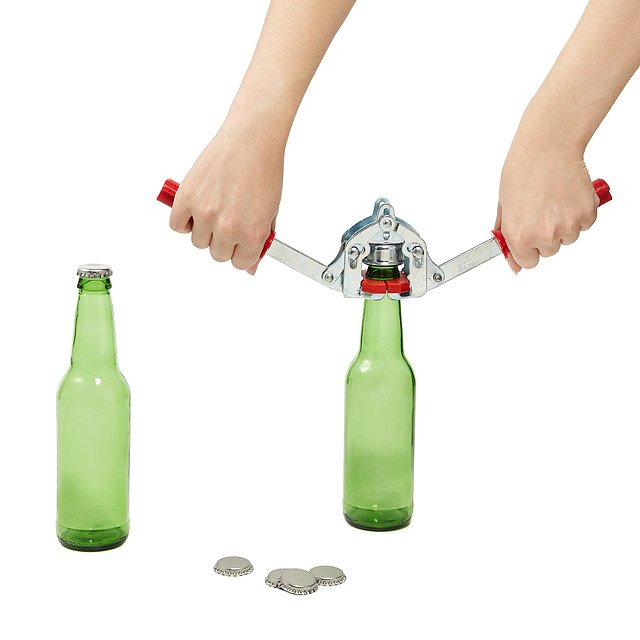 Beer Bottle Capper with Caps Glass Bottle Sealer