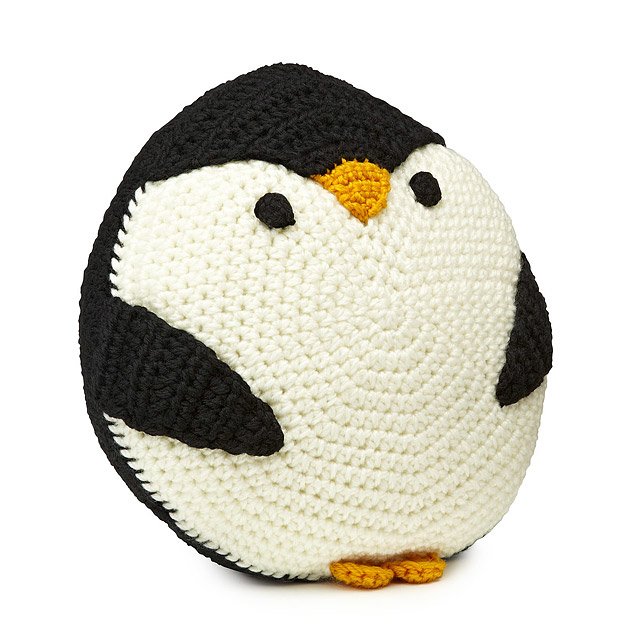 penguin squishy pillow