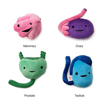 mini plush organs