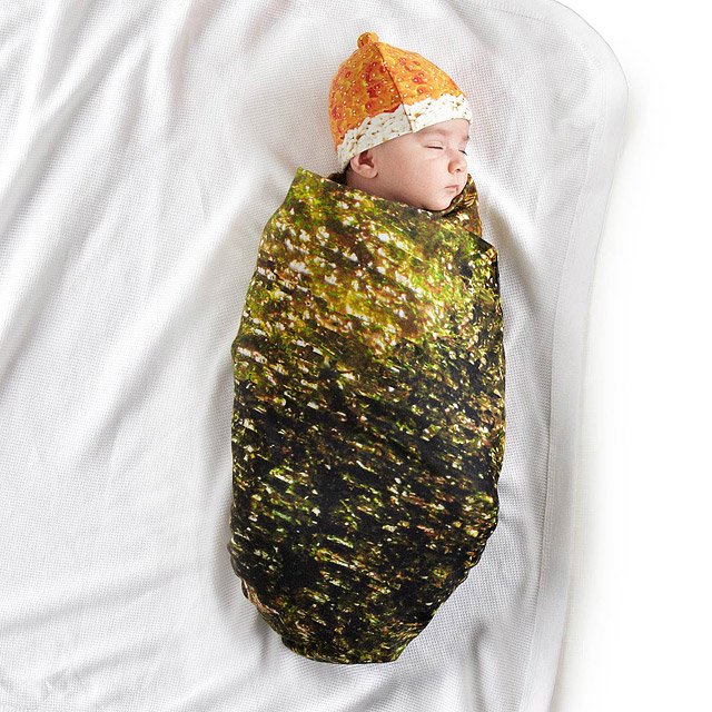 tortilla swaddle and taco booties