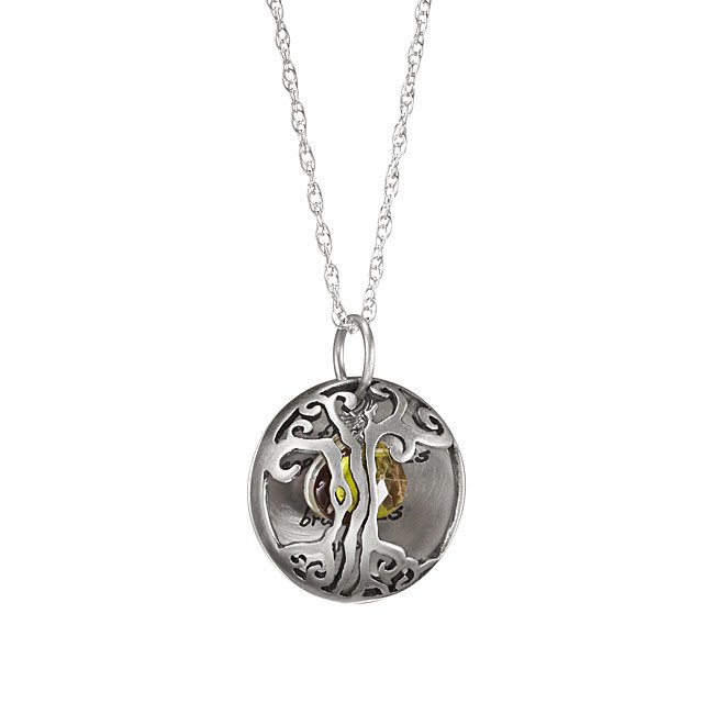 mother daughter tree of life necklace