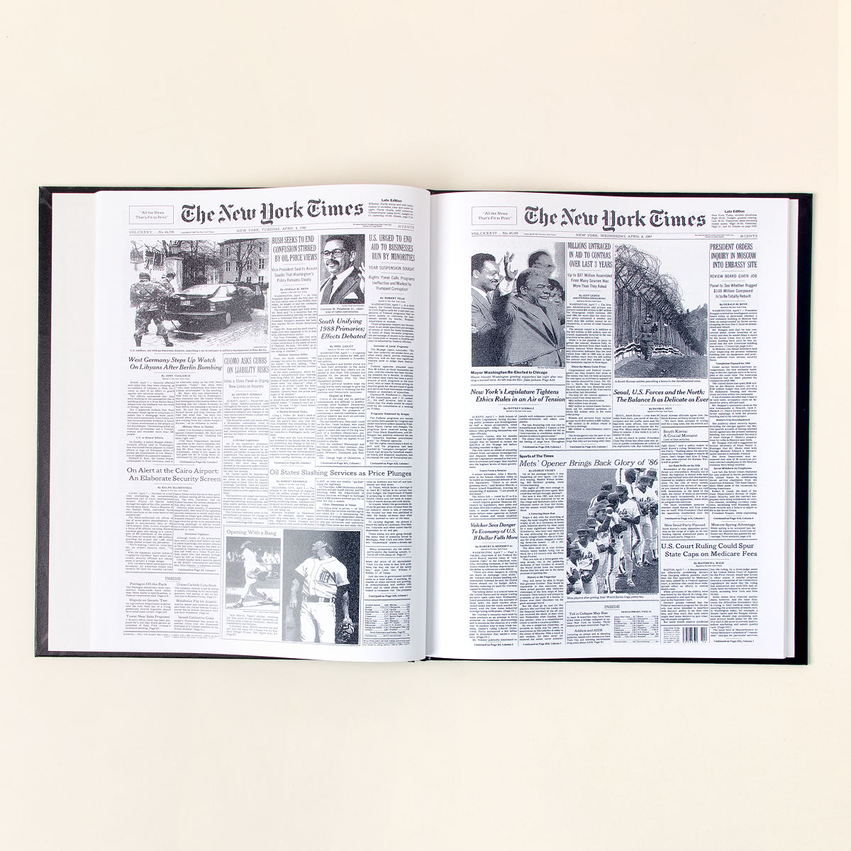 New York Times Custom Anniversary Book | personalized anniversary gift ...