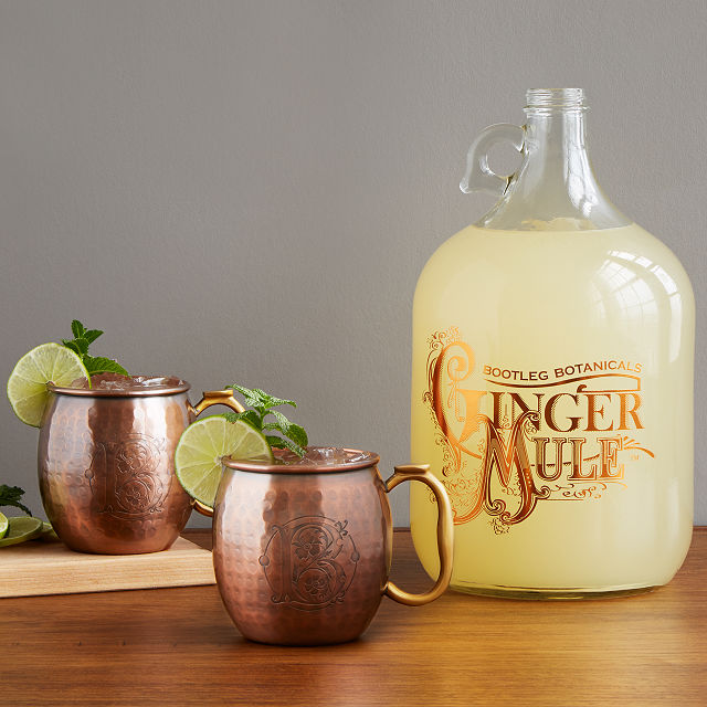 Ginger Beer Making Kit With Copper Mule Mugs Moscow Mule Recipe Uncommon Goods