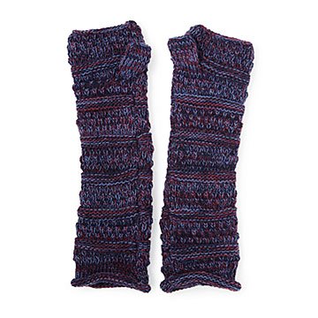 Pop of Purple Arm Warmers | Handmade Winter Accessories | UncommonGoods