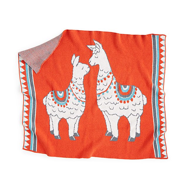 Llama Mama and Baby Blanket baby blanket, llama gifts, baby shower