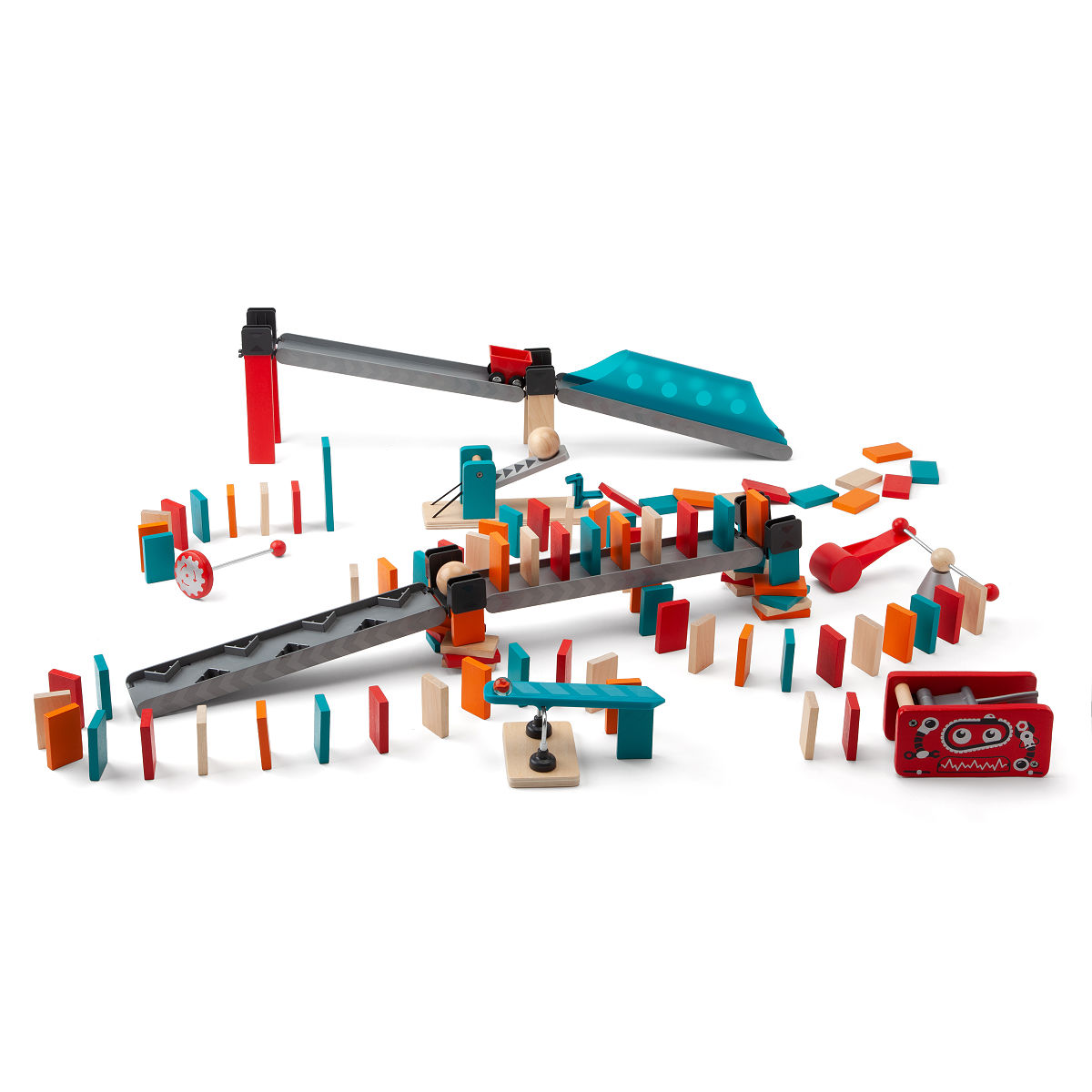 Robot Domino Building Set | Robot-themed and 