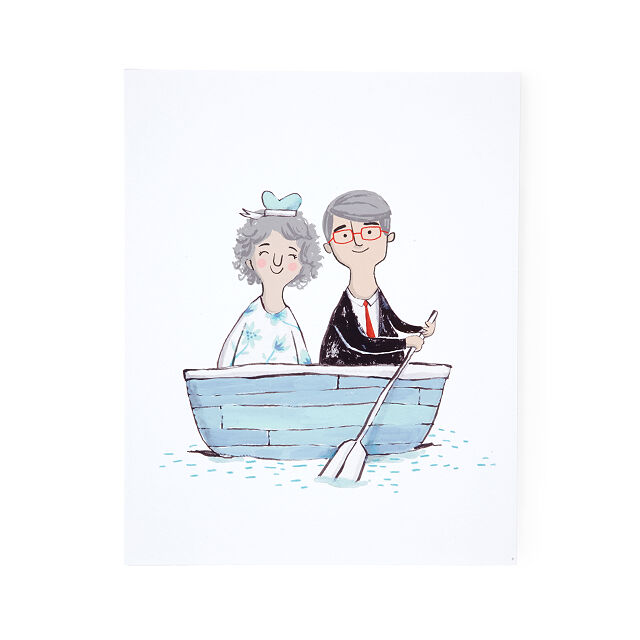 Custom Love Boat Portrait