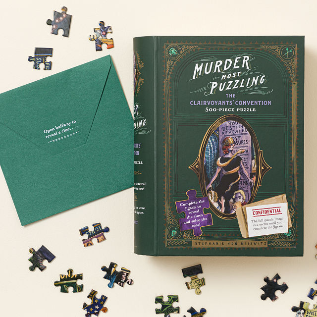 Murder Mystery Jigsaw Puzzle Puzzles Uncommon Goods