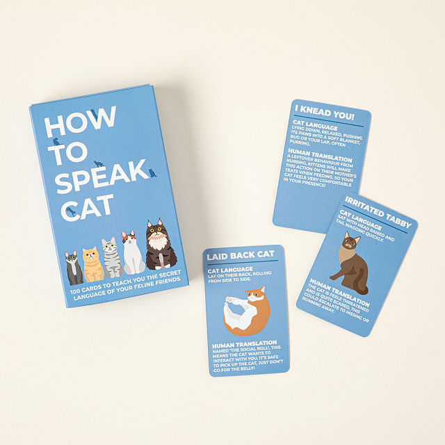 How To Speak Cat Cards