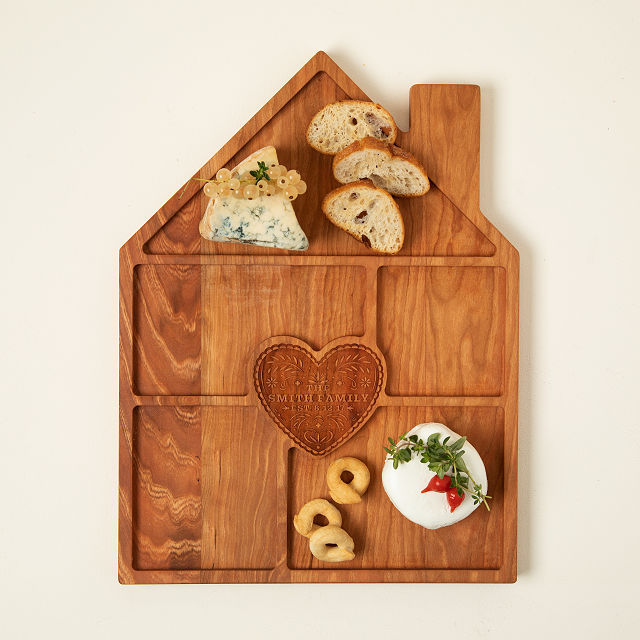 Custom Heart of Our Home Serve Board