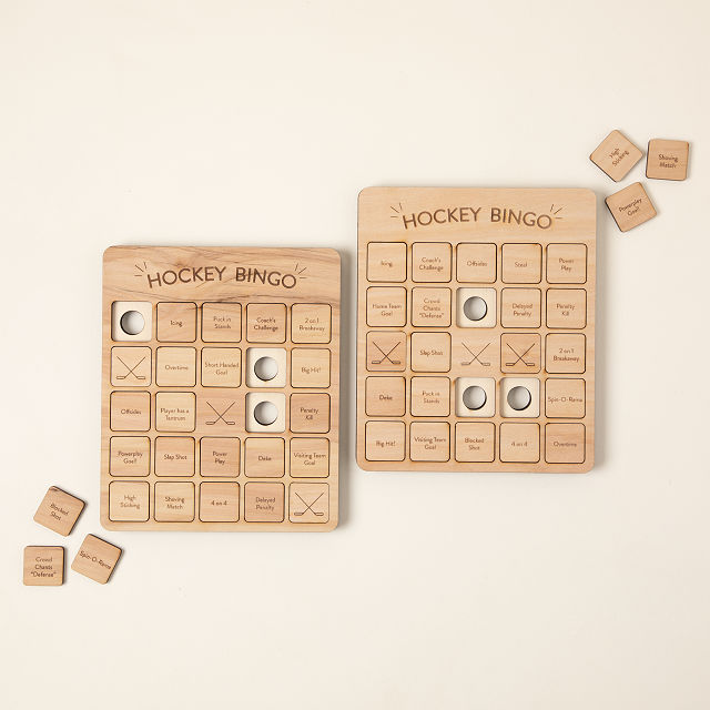 Hockey Bingo Set of 2