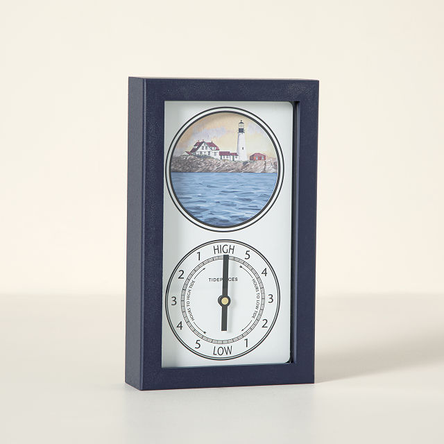 Custom Lighthouse Moving Tide Clock