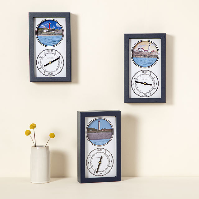 Custom Lighthouse Moving Tide Clock