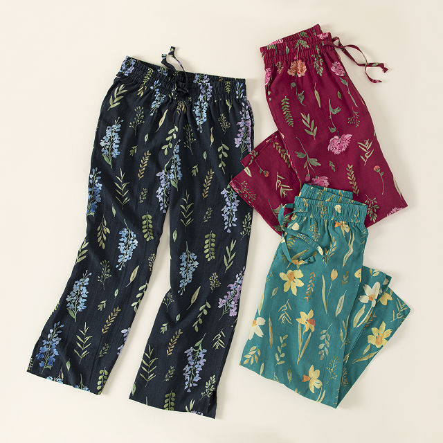 Birth Month Flower Lounge Pants