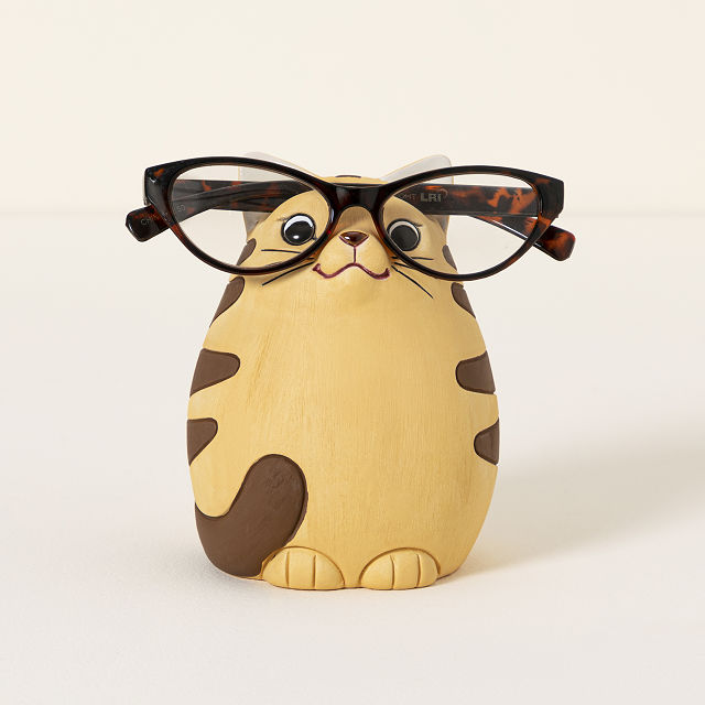 Ceramic Cat Eyeglass Holder