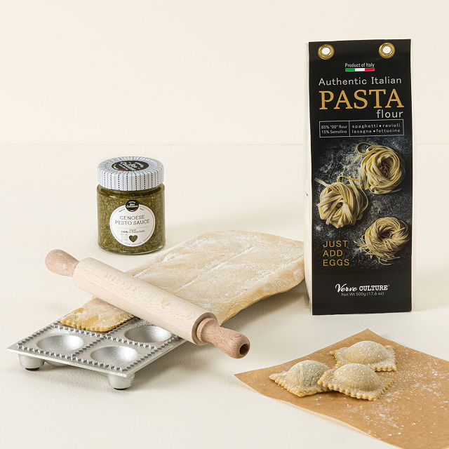 DIY Pesto Ravioli Italian Gift Set