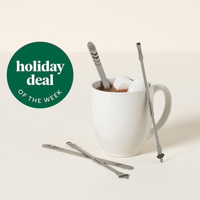 Apres-Ski Hot Chocolate Stirrers