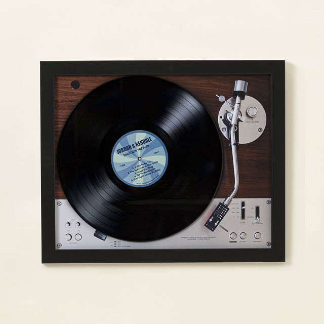 Personalized Turntable LP Record