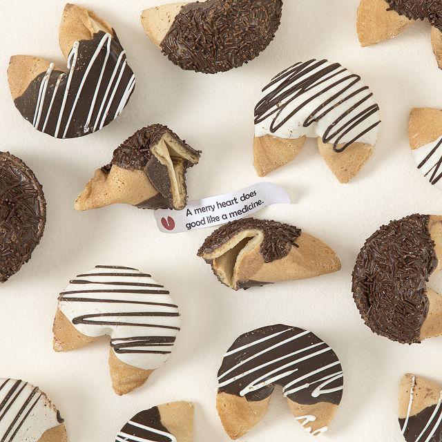 A Dozen Custom Gourmet Fortune Cookies