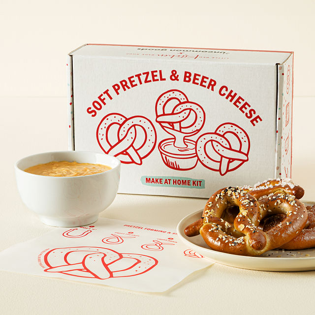 Savory & Sweet Pretzel and Beer Cheese Kit