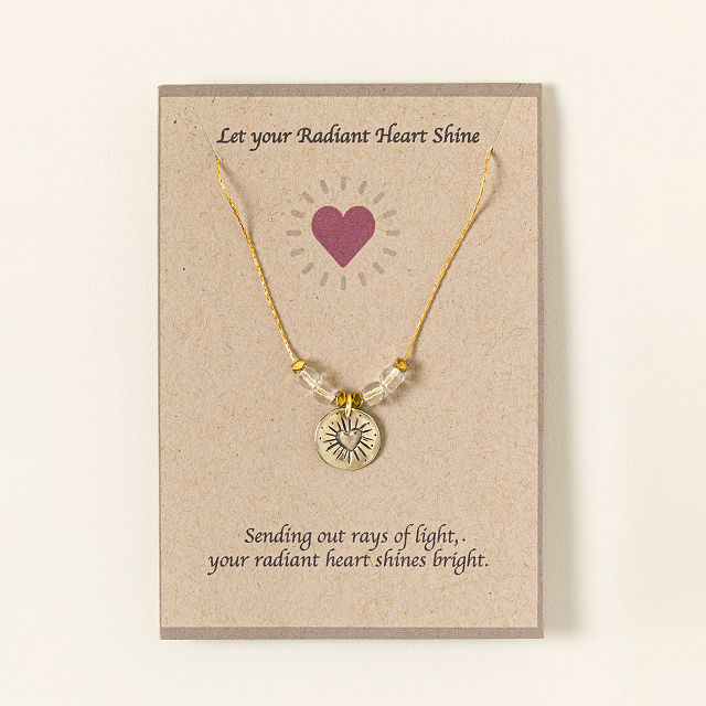 Let Your Radiant Heart Shine Necklace