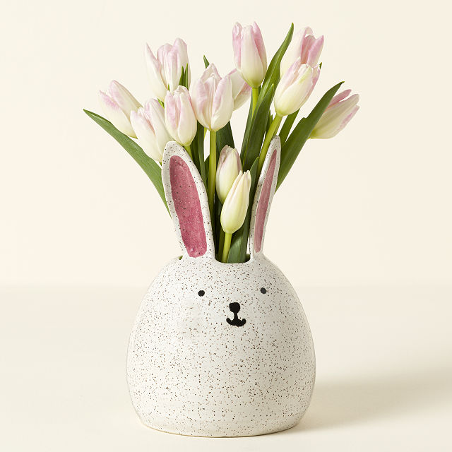 Happy Bunny Vase