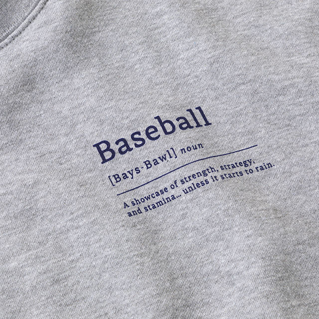 The Definition of Baseball Sweatshirt