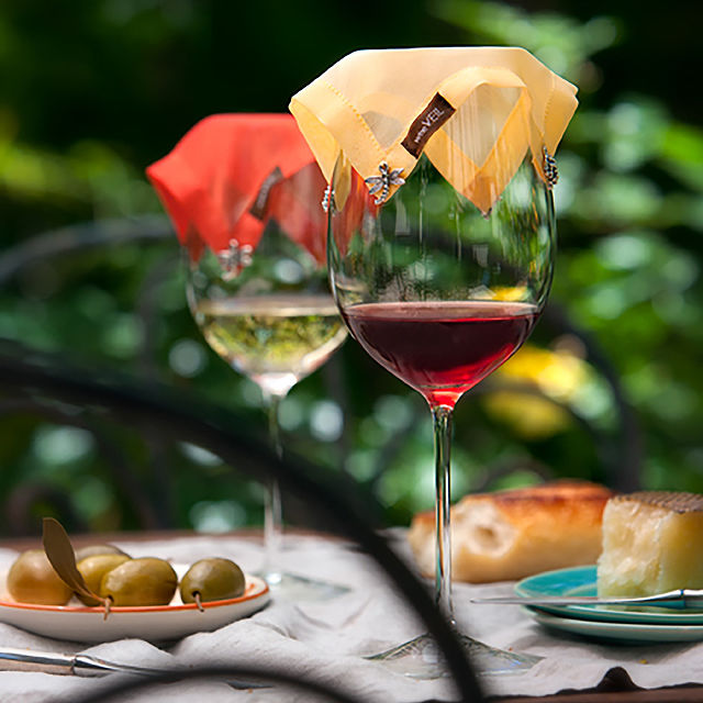 Weighted Outdoor Wine Covers - Set of 4