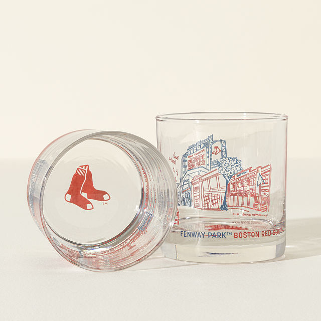 MLB Stadiumscape Rocks Glasses - Set of 2