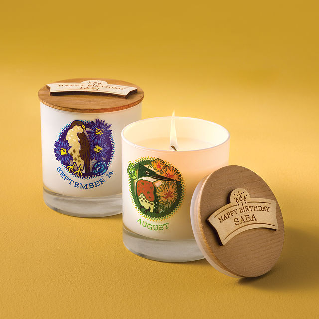 Personalized Happy Birthday Candle