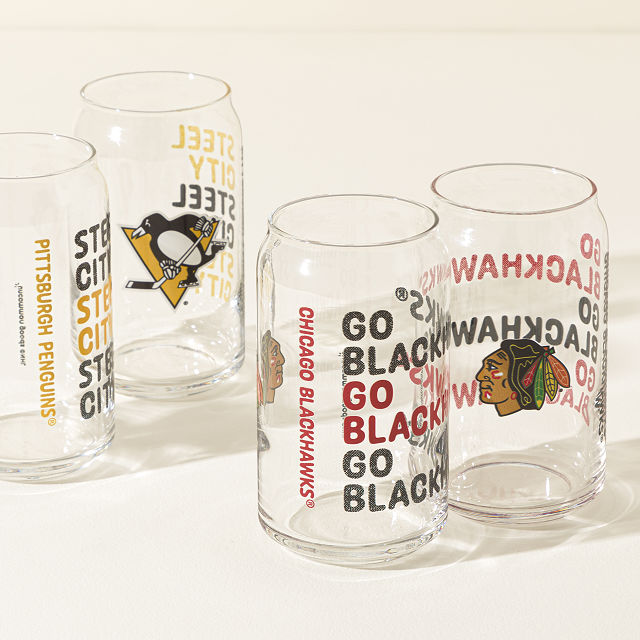 Show Your Spirit! NHL Can-Shaped Glass Set