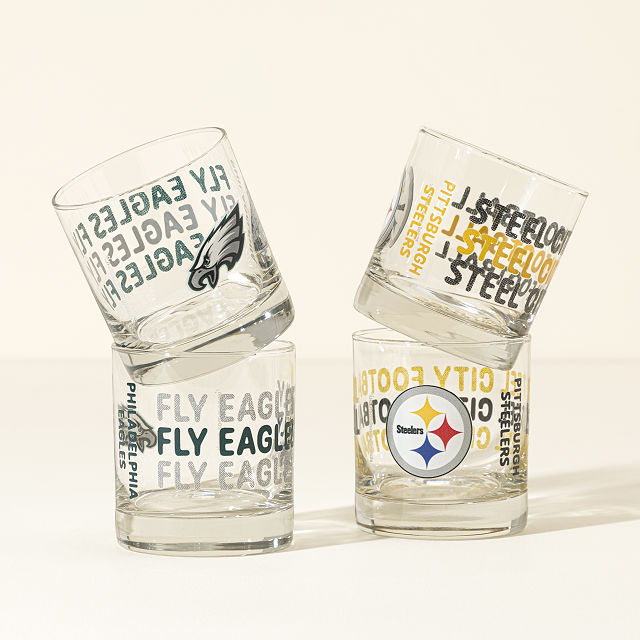 Show Your Spirit! NFL Rocks Glass Set