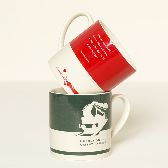 Agatha Christie Murder Mystery Mug