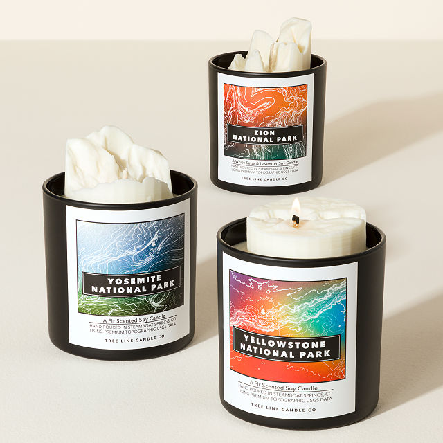 3D National Park Candles