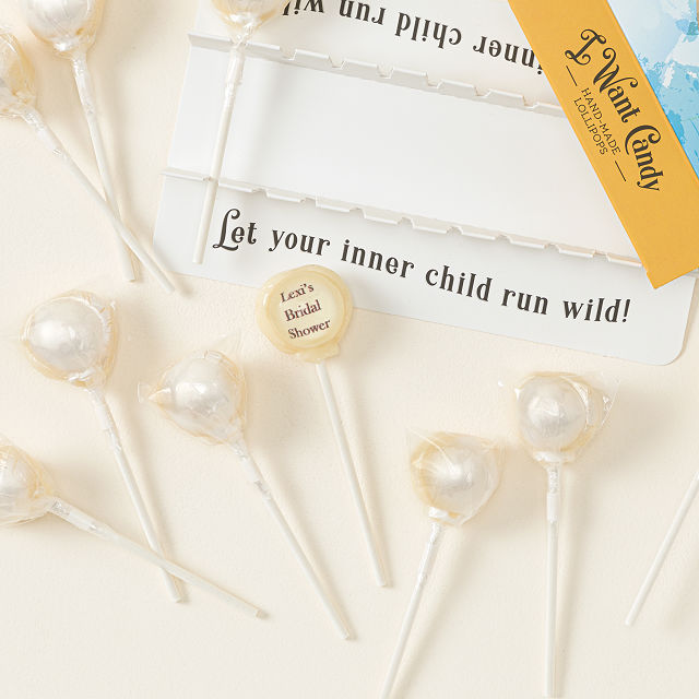 Surprise Message Customizable Lollipops