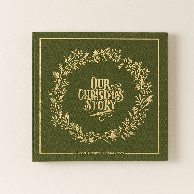 Our Christmas Story Guided Christmas Memory Book