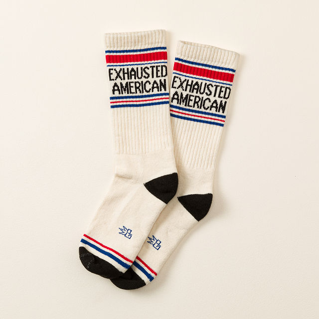 Exhausted American Socks