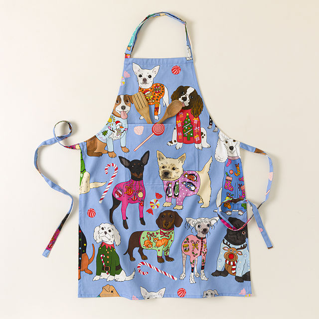 Festive Dogs Apron