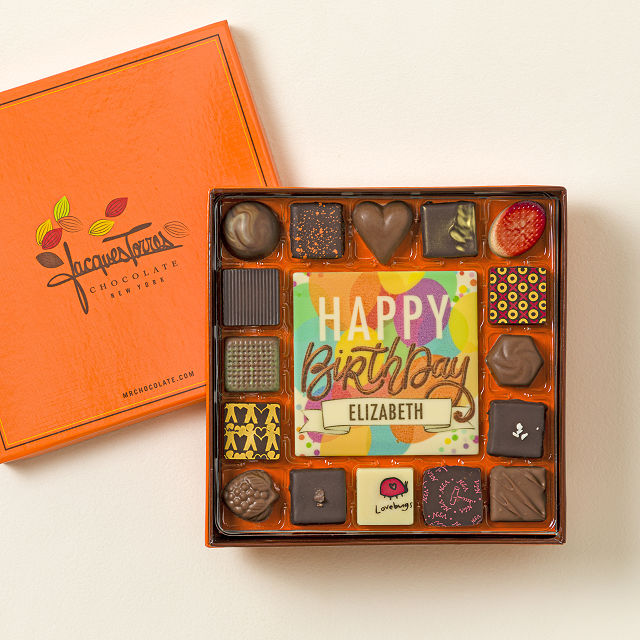 Personalized Happy Birthday Chocolate Box