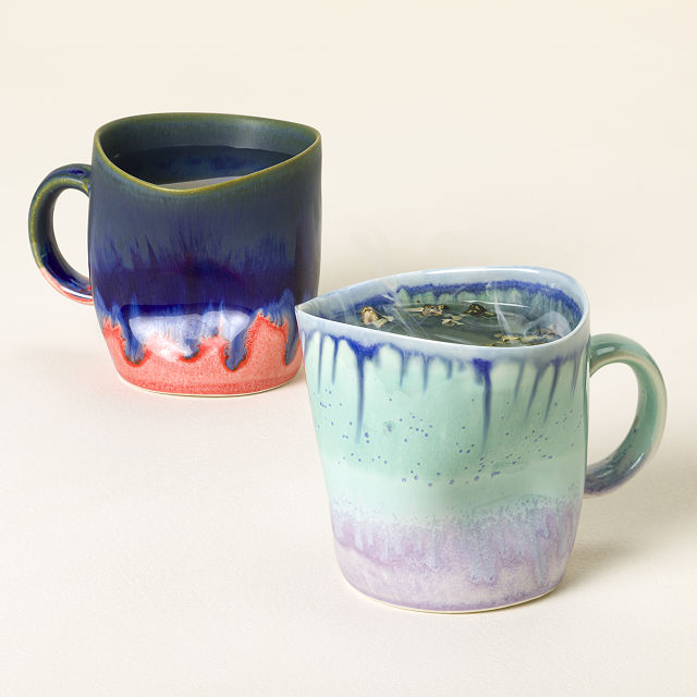 Wonky Handmade Drip Mug