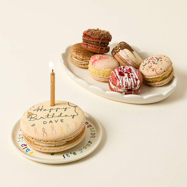 Giant Macaron Customizable Birthday Box